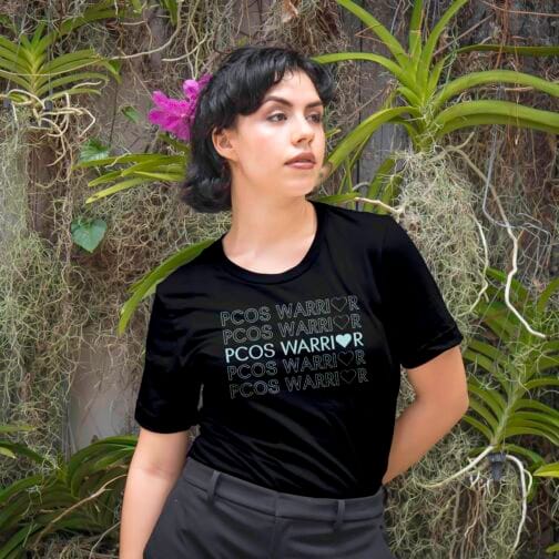 PCOS Warrior Tee – Strong Woman Design - Image 4