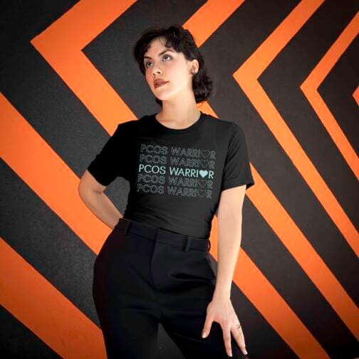 PCOS Warrior Tee – Strong Woman Design - Image 6