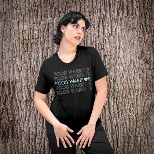 PCOS Warrior Tee – Strong Woman Design - Image 7