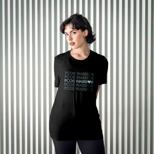 PCOS Warrior Tee – Strong Woman Design - Image 8