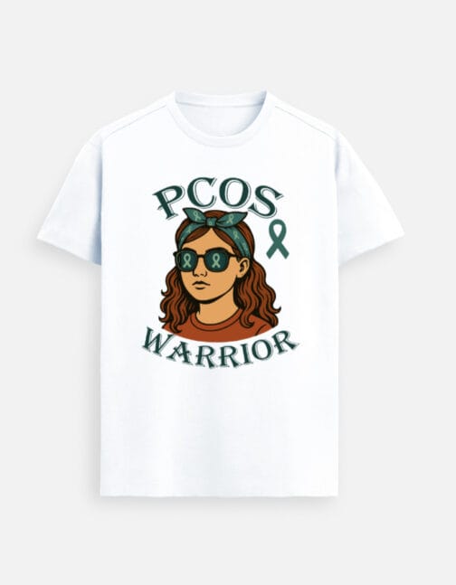 PCOS Warrior Girl Tee - Image 6