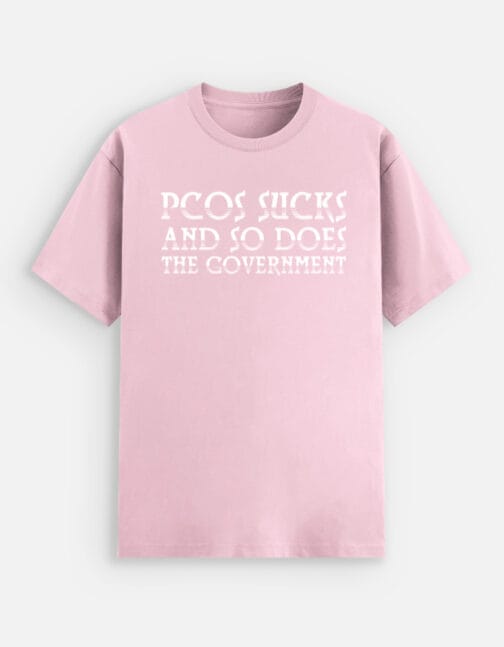 PCOS Sucks Tee – Bold Feminist Statement - Image 3