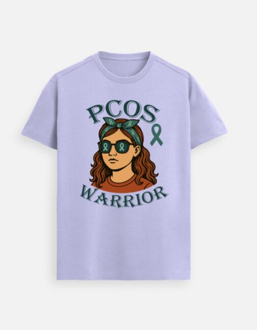 PCOS Warrior Girl Tee - Image 7