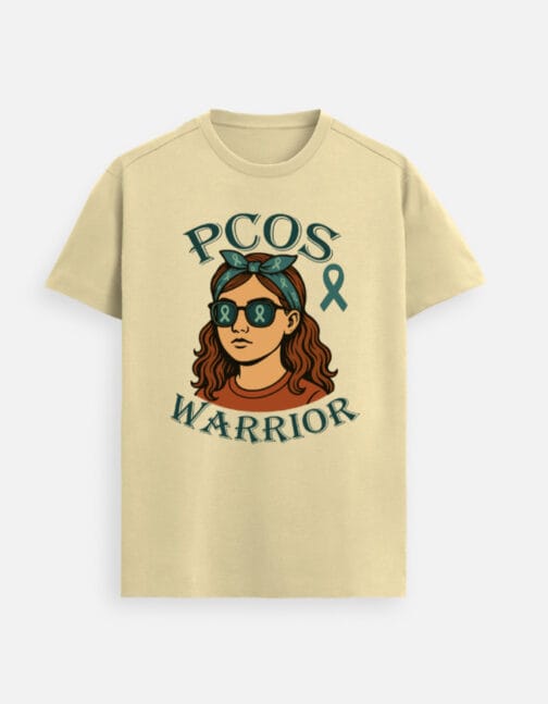 PCOS Warrior Girl Tee - Image 3