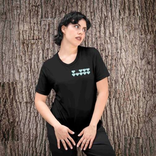 One in Ten PCOS Awareness T-Shirt SlayCyst - Image 5