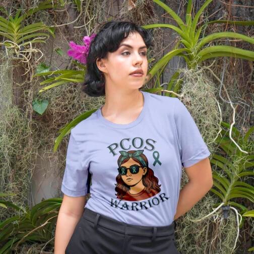 PCOS Warrior Girl Tee - Image 2